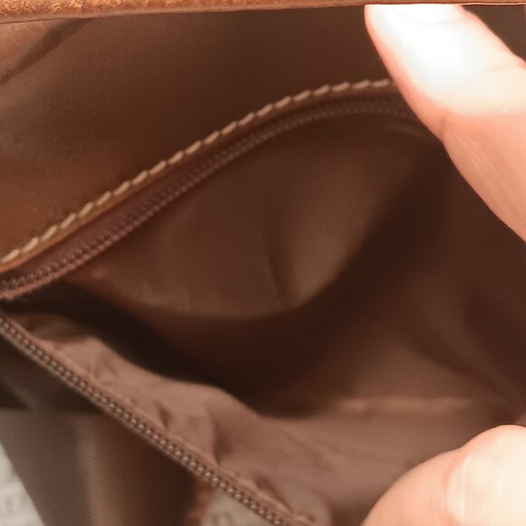 Bull Captain men's or unisex brown leather crossbody bag - Picture 13 of 16